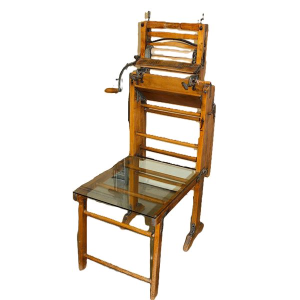 Antique Clothes Wringer- Folds Up- 50" X 18" X 28"