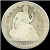 Image 1 : 1858O Seated Half Circulated (COI-5861)