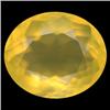 Image 1 : 10.20ct Oval Natural Unheated Yellow Fire Opal (GEM-14642)