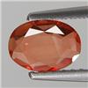 Image 1 : .35ct Pretty Natural Oval Orange Red Andesine (GMR-0855)
