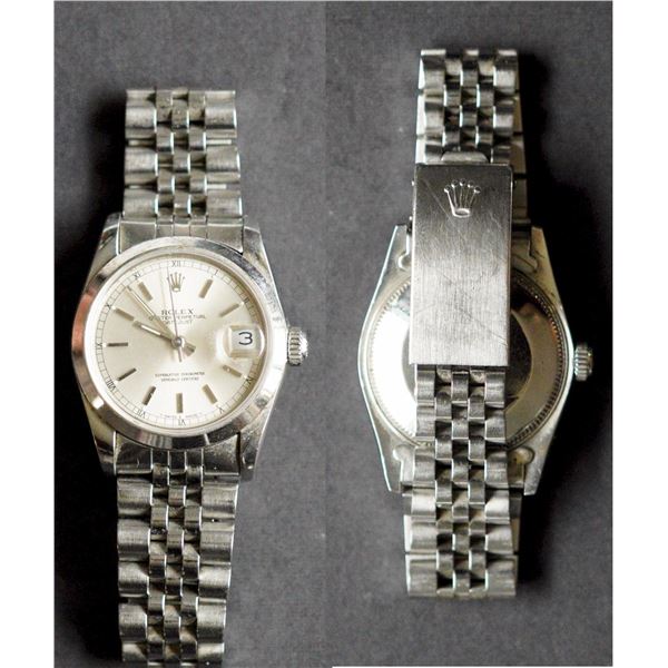 Rolex Datejust 31 w/Steel case and bracelet.  Housed in original box (no papers).  Almost new with v