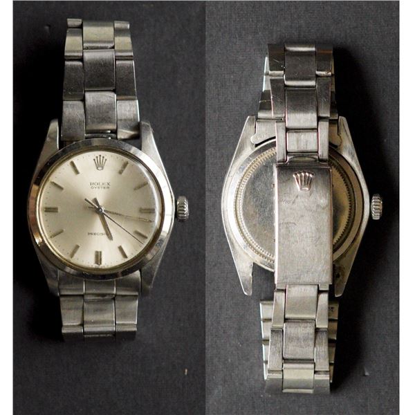 Rolex Oyster Precision 6426 - Manual winding w/steel case.  Dates early 1970's, used.  No original b