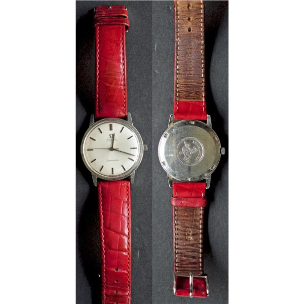 Omega Automatic Men's Seamaster issue.  Steel Case.  Used and in Good Condition with some wear.  34.