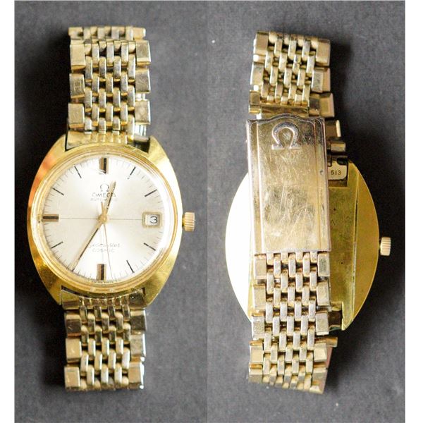 Omega Seamaster Cosmic w/Vintage Automatic Silver Dial.  Men's Automatic issue with original wrist b