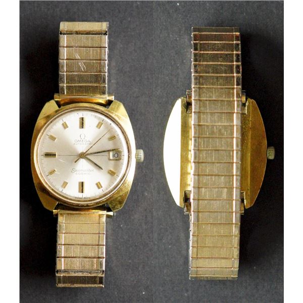 Omega Seamaster Cosmic w/Vintage Automatic Silver Dial.  Men's Automatic issue.  Bracelet not origin