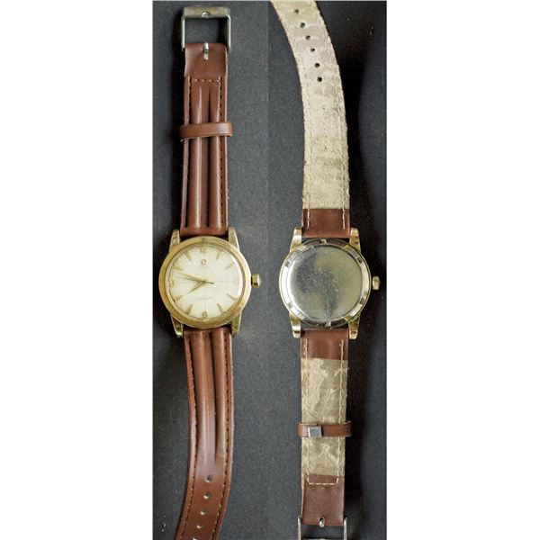 Omega Seamaster Vintage with numerals at the 4 points and Cross hair markings.   Automatic issue wit