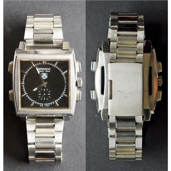 TAG Heuer Monaco - Sixty Nine Ref: CW9110-0.  Steel Case and bracelet, Manual Winding Men's watch wi