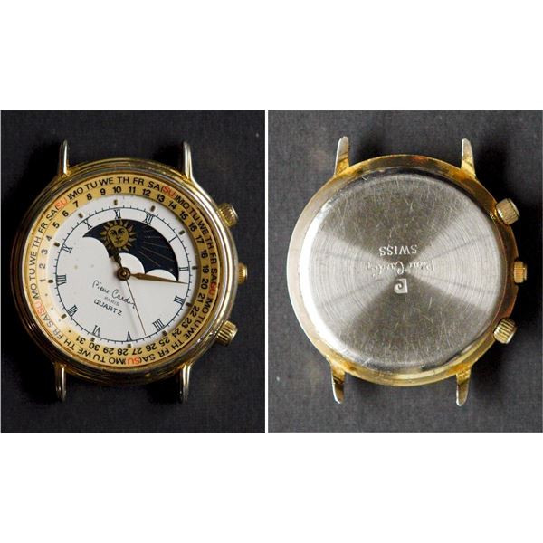 Pierre Cardin Vintage Men's Paris Quartz  Swiss movement Watch.  Cleaned & functionnal w/new batteri
