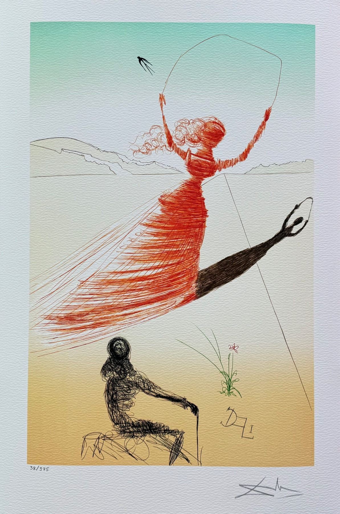 Salvador Dali ALICE IN WONDERLAND Signed Limited Edition Giclee