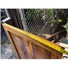 Image 10 : Monkeypod Triple-Panel Swinging Entrance Doors Marked "A",  36" x 2" x 42"H (each)
