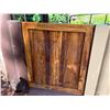 Image 2 : Monkeypod Triple-Panel Swinging Entrance Doors Marked "A",  36" x 2" x 42"H (each)