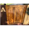 Image 7 : Monkeypod Triple-Panel Swinging Entrance Doors Marked "A",  36" x 2" x 42"H (each)