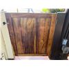 Image 8 : Monkeypod Triple-Panel Swinging Entrance Doors Marked "A",  36" x 2" x 42"H (each)
