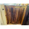 Image 12 : Monkeypod Triple-Panel Swinging Entrance Doors Marked "B",  36" x 2" x 42"H (each)