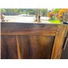 Image 13 : Monkeypod Triple-Panel Swinging Entrance Doors Marked "B",  36" x 2" x 42"H (each)