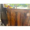 Image 23 : Monkeypod Triple-Panel Swinging Entrance Doors Marked "B",  36" x 2" x 42"H (each)