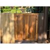 Image 26 : Monkeypod Triple-Panel Swinging Entrance Doors Marked "B",  36" x 2" x 42"H (each)