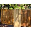 Image 27 : Monkeypod Triple-Panel Swinging Entrance Doors Marked "B",  36" x 2" x 42"H (each)