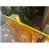 Image 29 : Monkeypod Triple-Panel Swinging Entrance Doors Marked "B",  36" x 2" x 42"H (each)
