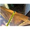 Image 30 : Monkeypod Triple-Panel Swinging Entrance Doors Marked "B",  36" x 2" x 42"H (each)