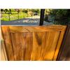 Image 3 : Monkeypod Triple-Panel Swinging Entrance Doors Marked "B",  36" x 2" x 42"H (each)