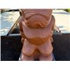 Image 4 : Tiki Statue on Turtle Motif Base 20" x 20" x 58"H