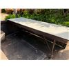 Image 10 : Qty 2 Mobile Buffet Counter Tables 96" x 32"
