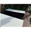 Image 12 : Qty 2 Mobile Buffet Counter Tables 96" x 32"