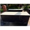 Image 2 : Qty 2 Mobile Buffet Counter Tables 96" x 32"