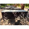 Image 6 : Qty 2 Mobile Buffet Counter Tables 96" x 32"
