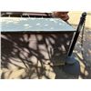 Image 7 : Qty 2 Mobile Buffet Counter Tables 96" x 32"