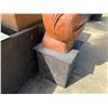 Image 10 : Tiki Statue on Turtle Motif Base 20" x 20" x 58"H