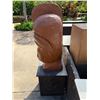 Image 5 : Tiki Statue on Turtle Motif Base 20" x 20" x 58"H