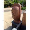 Image 6 : Tiki Statue on Turtle Motif Base 20" x 20" x 58"H