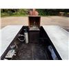 Image 10 : Qty 2 Mobile Buffet Counter Tables w/ Sink  96" x 32"