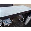 Image 15 : Qty 2 Mobile Buffet Counter Tables w/ Sink  96" x 32"