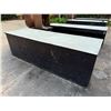 Image 1 : Qty 2 Mobile Buffet Counter Tables w/ Sink  96" x 32"