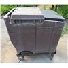 Image 1 : Sliding Lid Mobile Ice Caddy 35" x 22" x 39"H