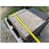 Image 9 : Sliding Lid Mobile Ice Caddy 35" x 22" x 39"H