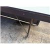 Image 14 : Qty 2 Mobile Buffet Counter Tables 96" x 32"