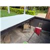 Image 17 : Qty 2 Mobile Buffet Counter Tables 96" x 32"