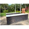 Image 1 : Qty 2 Mobile Buffet Counter Tables 96" x 32"