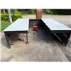 Image 5 : Qty 2 Mobile Buffet Counter Tables 96" x 32"