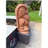 Image 10 : Tiki Statue on Turtle Motif Base 20" x 20" x 58"H