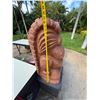 Image 15 : Tiki Statue on Turtle Motif Base 20" x 20" x 58"H