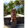 Image 1 : Tiki Statue on Turtle Motif Base 20" x 20" x 58"H