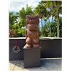 Image 2 : Tiki Statue on Turtle Motif Base 20" x 20" x 58"H