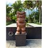 Image 4 : Tiki Statue on Turtle Motif Base 20" x 20" x 58"H