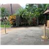 Image 1 : Qty 2 Wooden Delineator Posts 19" Dia, 46"H & Rope Barrier