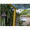 Image 10 : Qty 2 Metal Tiki Torches 77"H